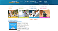 Desktop Screenshot of hopital-aubagne.com